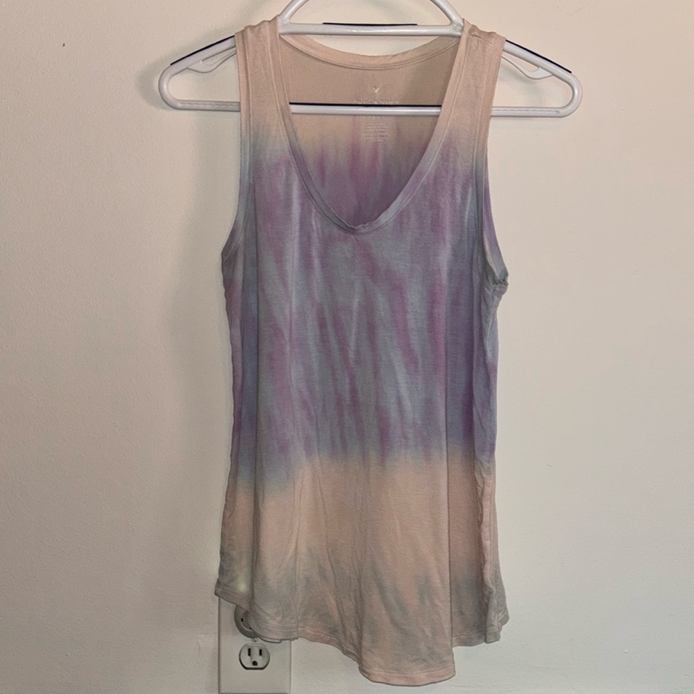 AEO🦅 Soft & Sexy Tie-Dye Tank Top XS